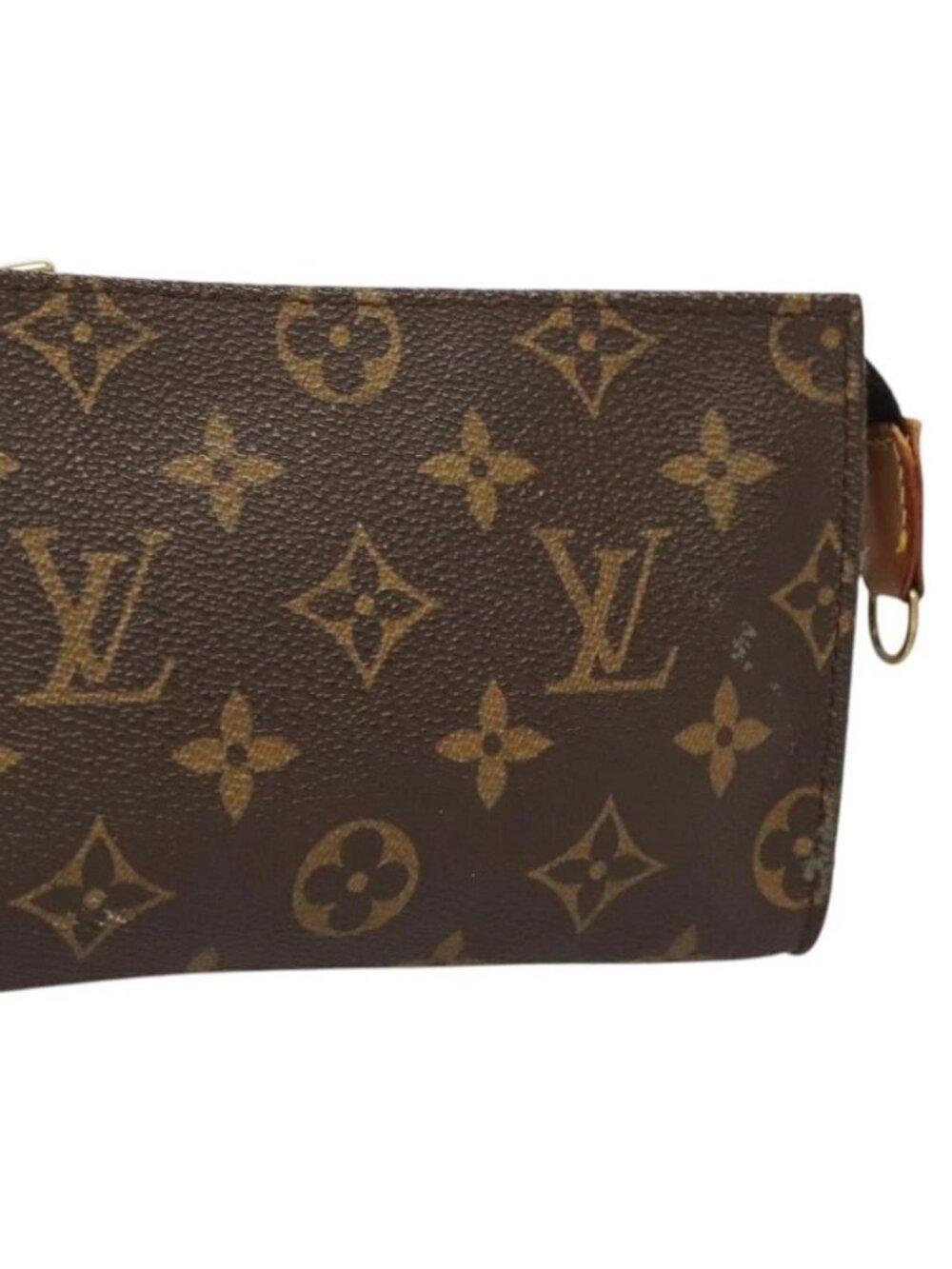 LOUIS VUITTON Monogram Bucket PM Accessory Pouch LV Auth